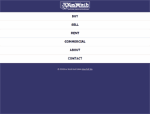 Tablet Screenshot of kaswochrealestate.com.au